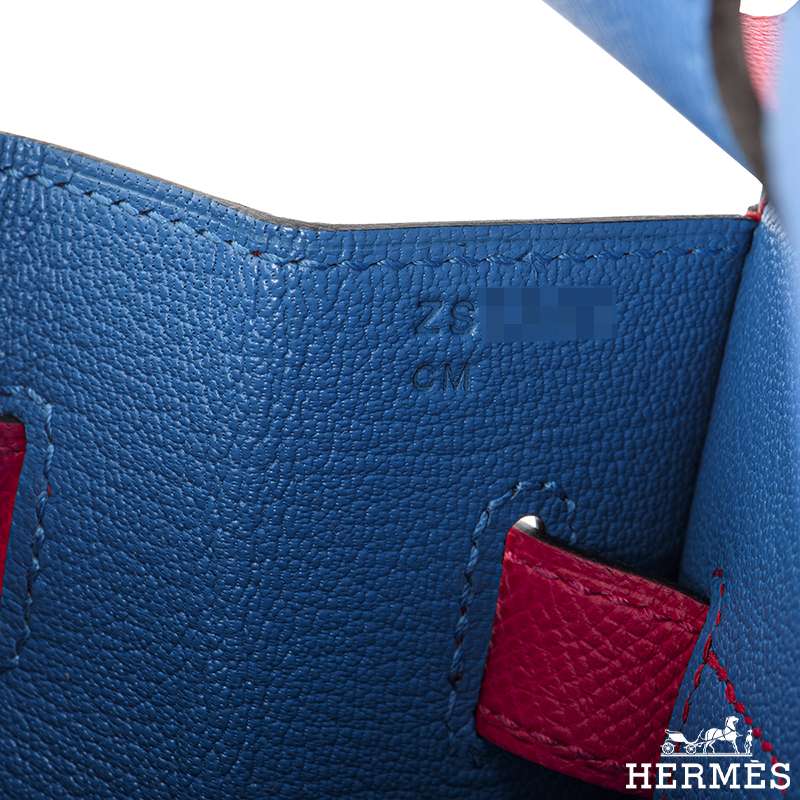 Hermès Hermes Nib Rouge De Coeur & Rose Extreme Epsom Sellier Birkin 30 Phw  Leather ref.614243 - Joli Closet